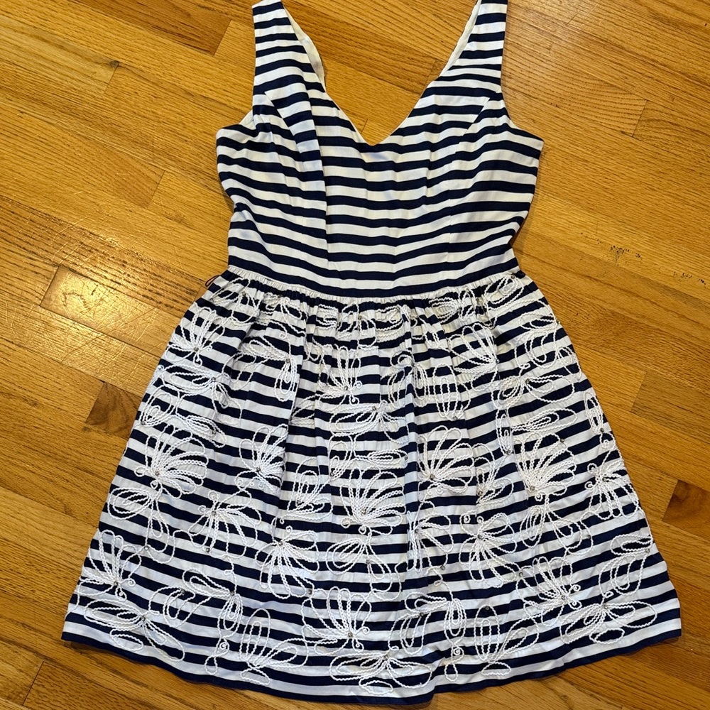 Lilly Pulitzer Roswell Nautical Stripe Dress | Summer Party Ready